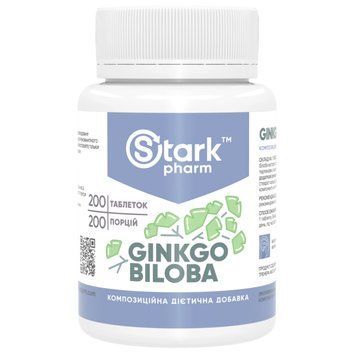 Гинкго Билоба Stark Pharm Ginkgo Biloba Extract 40 мг 200 таб