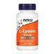 L-Лізин NOW Foods L-Lysine 500 мг 100 таб США