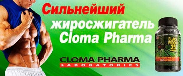 Жиросжигатель Cloma Pharma Black Spider, 100 caps