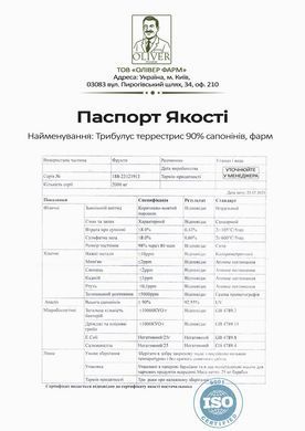 Трибулус 90% PROFIPROT 1 кг