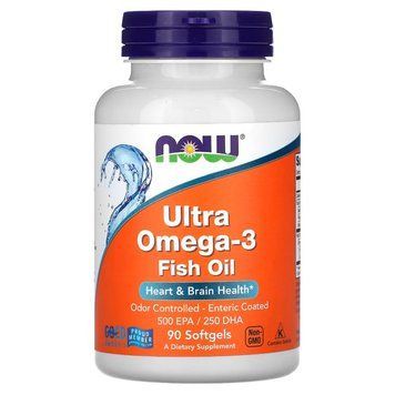 Омега-3 Now Foods Omega-3 Ultra 90 капс США