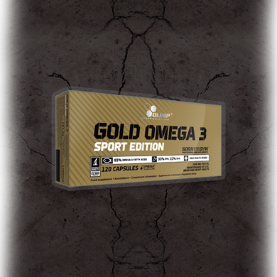 Рыбий жир Olimp Labs Gold Omega-3 Sport Edition 120 капсул