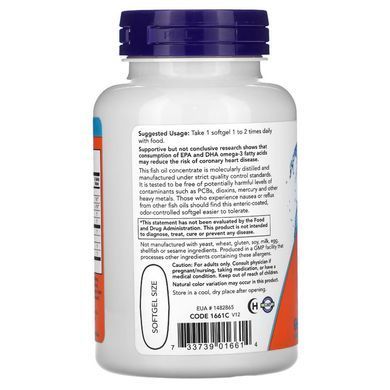 Омега-3 Now Foods Omega-3 Ultra 90 капс США