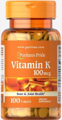 Витамин PsP Vitamin K 100 mcg - 100 таб