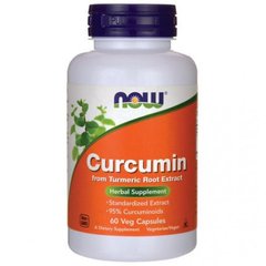 Куркумин Curcumine NOW 60 veg caps