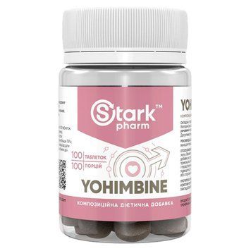 Йохімбе Stark Pharm Yohimbine 100 таб
