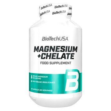 Магний хелат BioTech USA Magnesium + Chelate 250 мг 60 таб