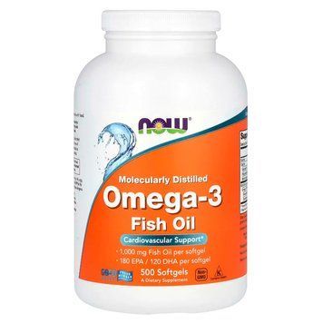 Омега-3 Now Foods Omega-3 500 капс США