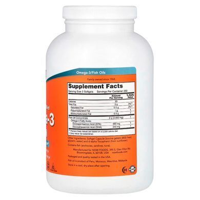 Омега-3 Now Foods Omega-3 500 капс США
