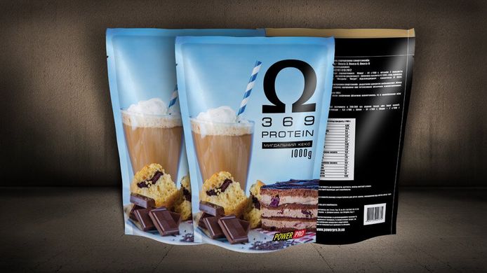 Протеин Omega 3 6 9 Power Pro 1 кг миндальный кекс