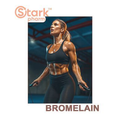 Бромелайн Stark Pharm Bromelain 300 мг 2400 GDU/g 60 капс