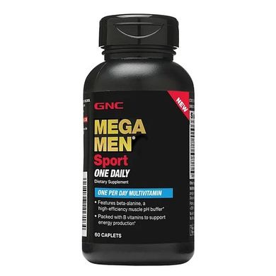 Витамины для мужчин GNC MEGA MEN SPORT ONE DAILY 60 капс