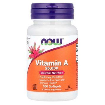 Вітамін А NOW foods Vitamin A 25000 MO 100 капс США