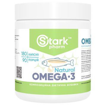 Омега-3 Stark Pharm Natural Omega 3 1000 мг 180 капс