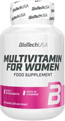 Витамины для женщин Multivitamin for Women BioTech 60 сaps