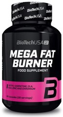 Жиросжигатель BioTech - Mega Fat Burner 90 капсул