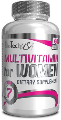 Витамины для женщин Multivitamin for Women BioTech 60 сaps