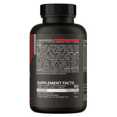 Трибулус OstroVit Tribulus Terrestris 90% 1000 мг 60 капс
