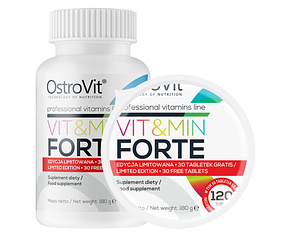 Витамины и минералы OstroVit Vit&Min Forte, 120 таб