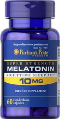 Мелатонин 10 мг Puritan's Pride (60 caps)