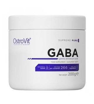 Гамма аминомасляная кислота ГАБА OstroVit Gaba Pure Supreme 200 г Польша