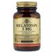 Мелатонин 3 мг для хорошего сна, Solgar США, 120 наггетсов стекло