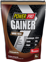 Гейнер и ВСАА Power Pro 4 кг