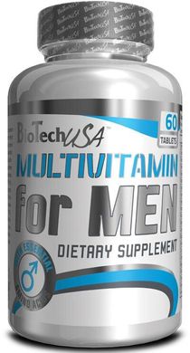 Витамины для мужчин Multivitamin for Men BioTech 60 caps