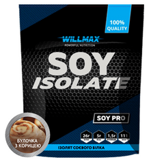 Протеин соевый Soy Isolate 900g  вкус Willmax