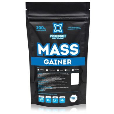 Гейнер "MASS GAINER " PROFIPROT 38% белка 1кг