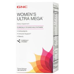Витамины для женщин Women's Ultra Mega GNC 180 капс