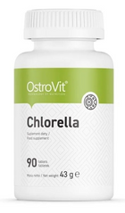 Водоросли, витамины Chlorella 90 tabs OstroVit
