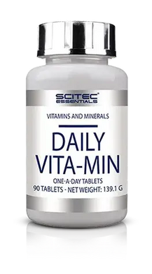 Витамины и минералы  Daily Vita-Min  Scitec Nutrition 90 таб