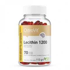 Ноотроп Лецитин Ostrovit Lecithin 1200 mg 70 softgels