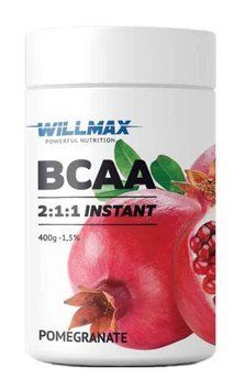 Аминокислоты BCAA Instant 2:1:1 400g вкус Willmax