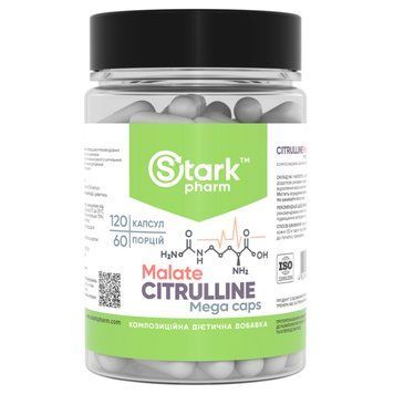 L-Цитрулін Stark Pharm Citrulline Malate 750 мг 120 капс