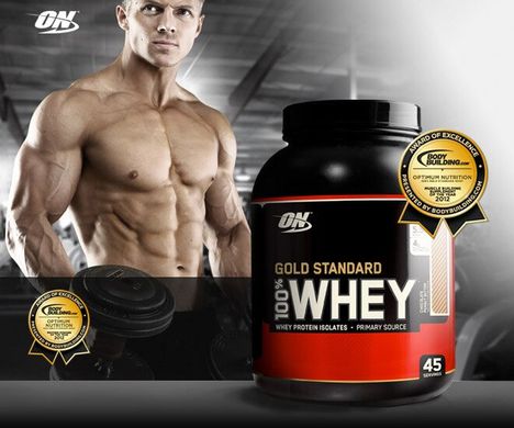 Протеин 100% Whey Gold Standard Optimum nutrition USA 0,908 кг