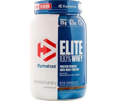 Протеин Dymatize Nutrition Elite Whey Protein Isolate 0,9 кг США оригинал