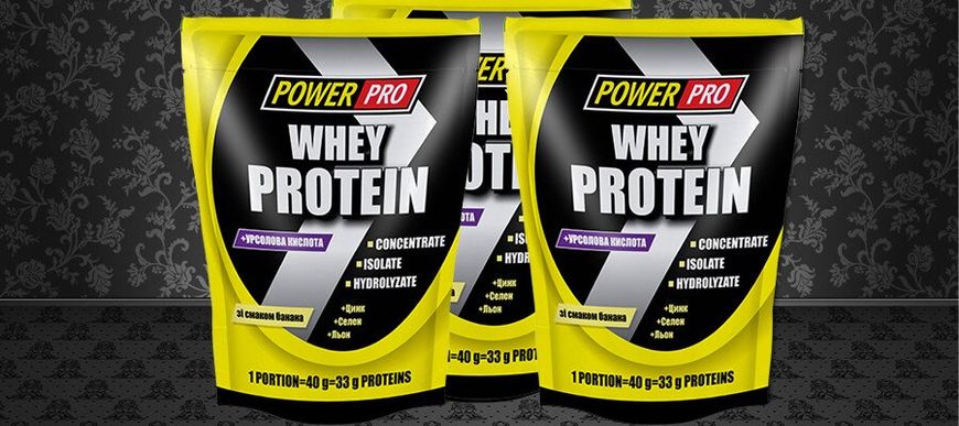 Протеин Whey Protein Power pro 1 кг
