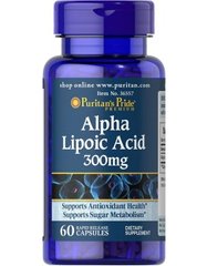 Альфа липоевая кислота PsP Alpha Lipoic Acid 300 mg - 60 кап