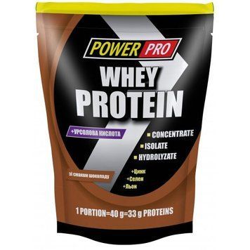 Протеин Whey Protein Power pro 1 кг ванильное мороженое