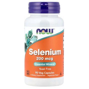 Селен NOW Foods Selenium 200 мкг 90 капс