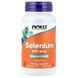 Селен NOW Foods Selenium 200 мкг 90 капс