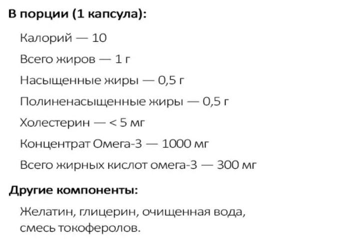 омега 3 для спортсменов